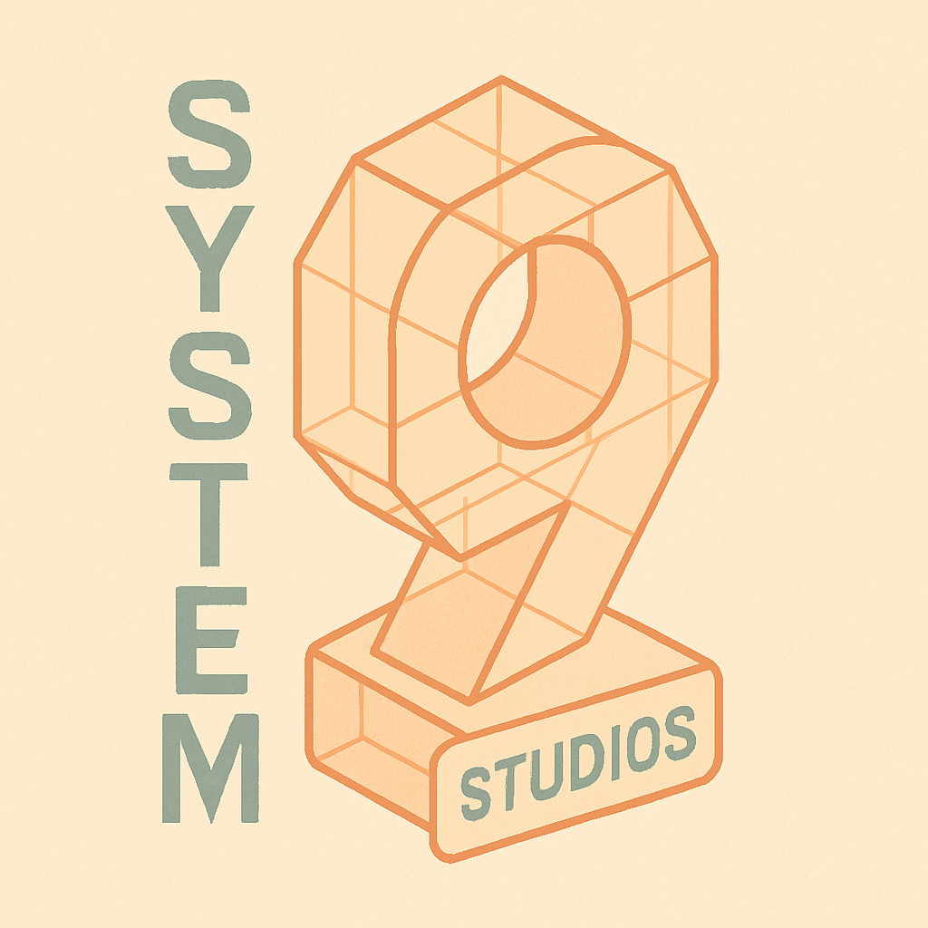 Isometric Wireframe Logo